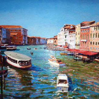 View from Rialto Bridge