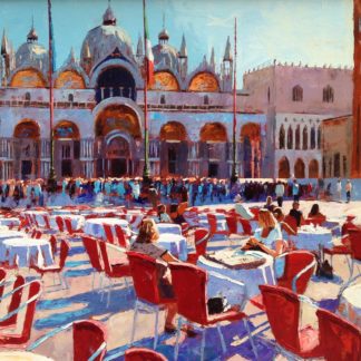 Painting 'Paying the Bill' by Jeremy Sanders