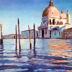 Painting 'Reflections, Venice' by Jeremy Sanders