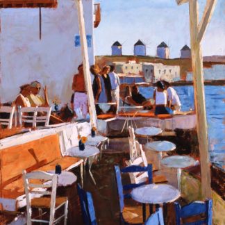 Evening Sun, Mykonos by Jeremy Sanders