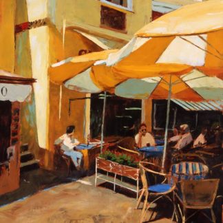 Painting 'Capri Yellow' by Jeremy Sanders