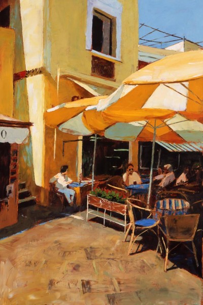 Painting 'Capri Yellow' by Jeremy Sanders