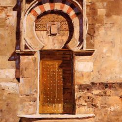 Painting 'Cordoba Door' by Jeremy Sanders