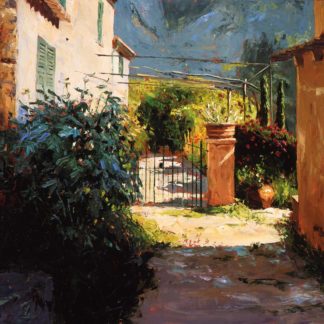 Painting 'Deia, Majorca' by Jeremy Sanders