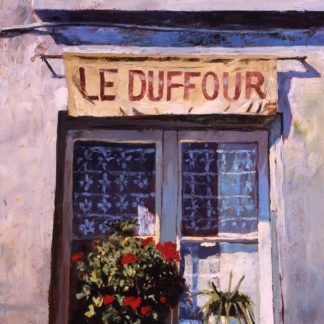 Painting 'Le Duffour' by Jeremy Sanders