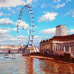 Painting 'London Eye' by Jeremy Sanders