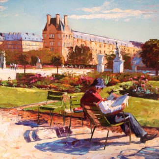 Painting 'Blast of Warmth' by Jeremy Sanders