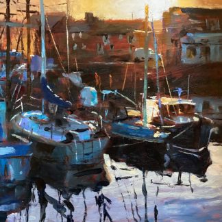 Winter Dusk Penzance