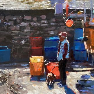 Waiting for the Catch Cadgwith