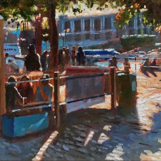 Outside the Arnolfini Bristol