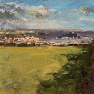Over Mounts Bay January Plein Air