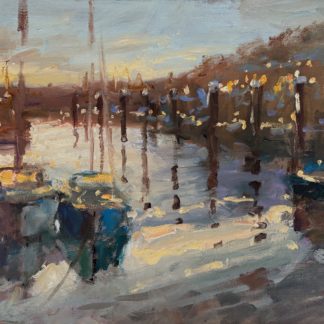 January First Light Newlyn, Plein Air